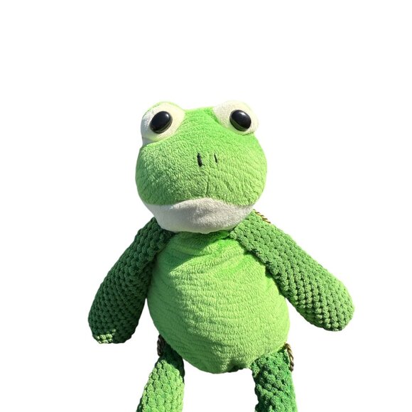 Scentsy Ribbert Frog Green Plush Security Support Pal Pet Toy Aroma Therapy - Picture 14 of 15